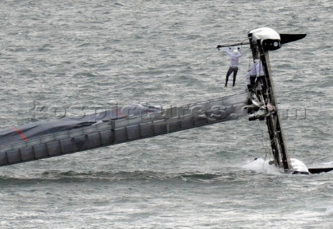 Sailing Americas Cup World Series from Plymouth in the United Kingdom