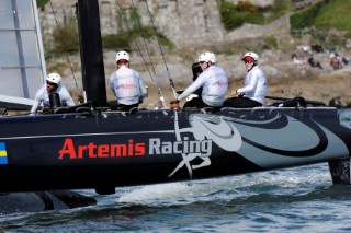 Sailing Americas Cup World Series from Plymouth in the United Kingdom.