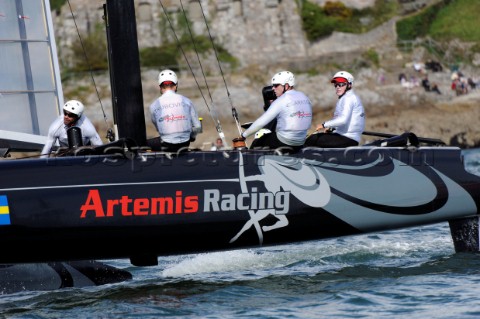 Sailing Americas Cup World Series from Plymouth in the United Kingdom