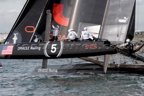 Sailing Americas Cup World Series from Plymouth in the United Kingdom