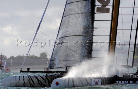 Sailing Americas Cup World Series from Plymouth in the United Kingdom