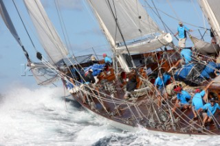 Superyacht Challenge, Antigua 2012. Schooner Windrose Of Amsterdam