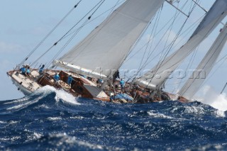 Superyacht Challenge, Antigua 2012. Schooner Windrose Of Amsterdam