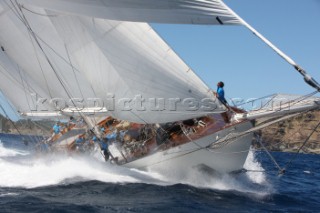 Superyacht Challenge, Antigua 2012. Schooner Windrose Of Amsterdam