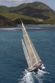 Superyacht Challenge, Antigua 2012. Rebecca