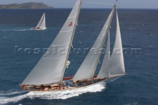 Superyacht Challenge, Antigua 2012. Adela