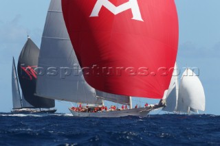 Superyacht Challenge, Antigua 2012. Adela