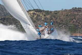 Superyacht Challenge, Antigua 2012. Yacht: Windrose Of Amsterdam