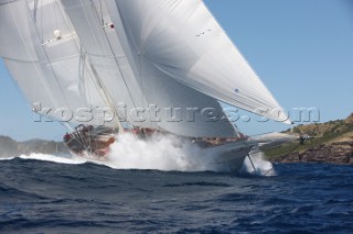 Superyacht Challenge, Antigua 2012. Adela