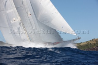 Superyacht Challenge, Antigua 2012. Adela