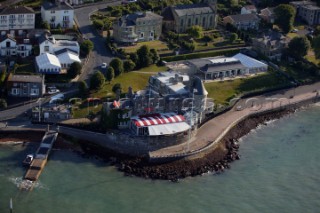 Starting canons at the Royal Yacht Squadron