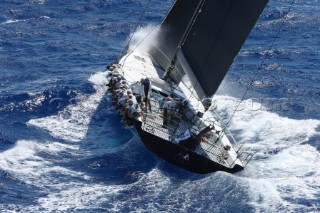 Bella Mente racing at the 2015 RORC Caribbean 600, regatta