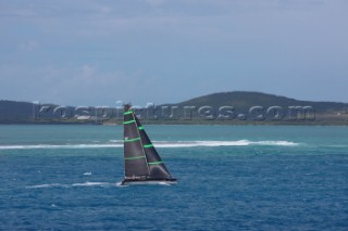 Bella Mente racing at the 2015 RORC Caribbean 600, regatta