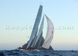 Adela racing at the 2015 RORC Caribbean 600, regatta