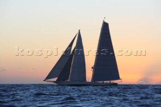 Adela racing at the 2015 RORC Caribbean 600, regatta