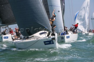 2015 J-Cup, Cowes, Isle of Wight, United Kingdom.