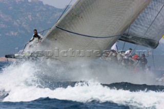 Maxi Yacht Rolex Cup, Porto Cervo, Sardinia 2010. HIGHLAND FLING