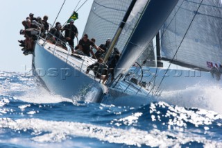 Maxi Yacht Rolex Cup, Porto Cervo, Sardinia 2010. RAN-GBR