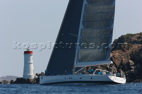 Maxi Yacht Rolex Cup Porto Cervo Sardinia 2010 VISIONE