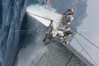 Maxi Yacht Rolex Cup, Porto Cervo, Sardinia 2010. SHOCKWAVE