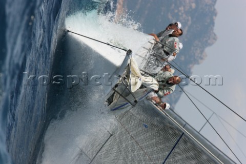 Maxi Yacht Rolex Cup Porto Cervo Sardinia 2010 SHOCKWAVE