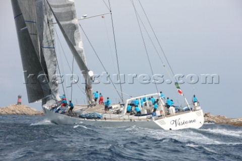 Maxi Yacht Rolex Cup Porto Cervo Sardinia 2010 VISIONE