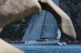 Maxi Yacht Rolex Cup, Porto Cervo, Sardinia 2010. SHOCKWAVE