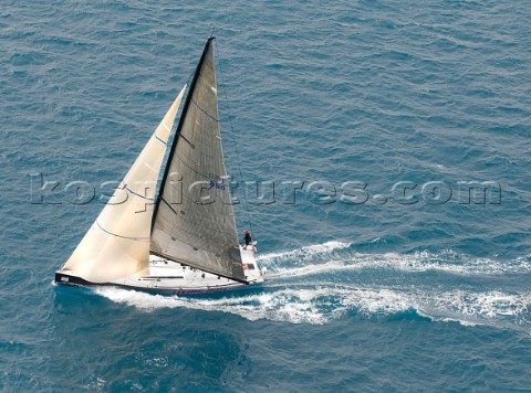 15m Living Doll sailing during the Hamilton Race Week 2008