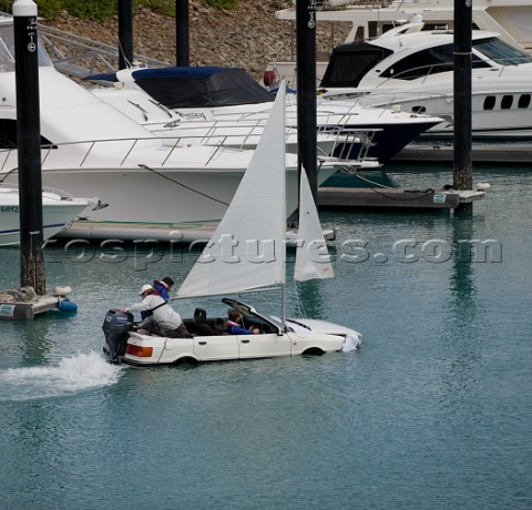 Sailing car