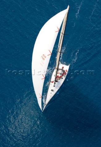 Wild Oats XI sailing during the Hamilton Race Week 2008