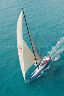 Wild Oats XI sailing during the Hamilton Race Week 2008