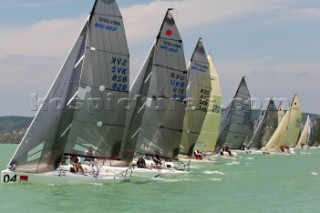 MKB Bank Melges 24 European Championship, BalatonfÃ¼red, Lake Balaton, Hungary, on May 05-09, 2014.