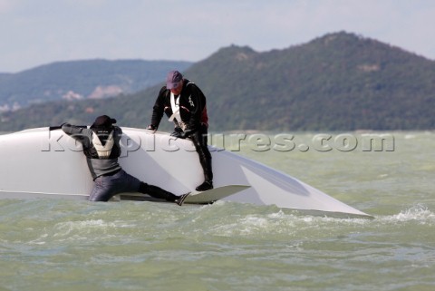 Flying Dutchman World Championship 2013 Balatonfldvr Hungary 24 may  1 june 2013DEN21 3rd place Helm