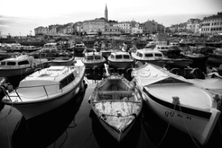 Boats in Rovinj harbour