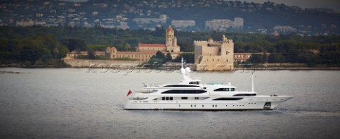 Lady Lara seen off the south coast near Cannes France