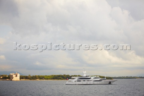 Lady Lara seen off the south coast near Cannes France