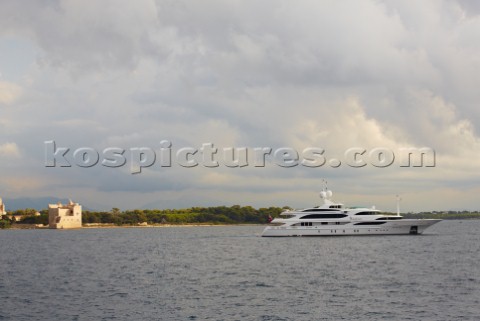 Lady Lara seen off the south coast near Cannes France