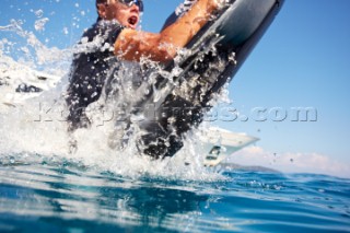 Man using a seabob