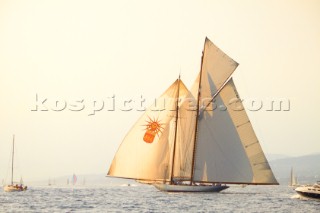 Les Voiles de St Tropez 2015. Schooner Elena of London