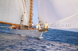 Les Voiles de St Tropez 2015. Schooner Elena of London