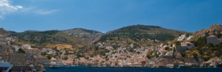 Hydra harbour, Hydra Island, Greece