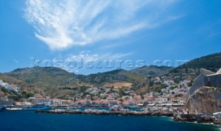 Hydra harbour, Hydra Island, Greece