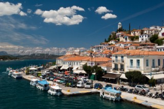 Hydra harbour, Hydra Island, Greece