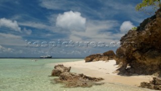 Cruising in Indonesia, Gelu Pinnacle, Misool, Raja Ampat, Indonesia