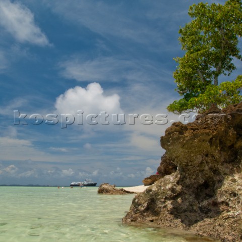 Cruising in Indonesia Gelu Pinnacle Misool Raja Ampat Indonesia