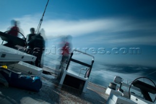 Sailing onboard Nomad IV. NOMAD IV is a 30m luxury sail superyacht built by naval architect Finot-Concq.