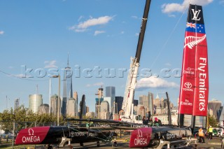 Dock SideEmirates Team New Zealand