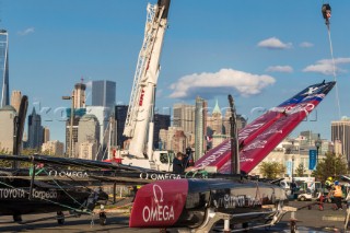 Dock SideEmirates Team New Zealand