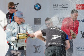 Prize giving CeremonyJames Spithill, Skipper and Helmsman - Oracle Team USA