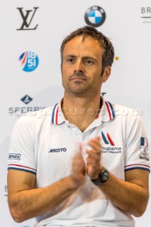 Skippers press conferenceFranck Cammas, Skipper